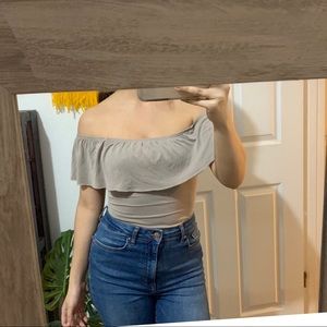 Off the shoulder top